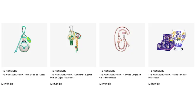 Colaboración Labubu x FIFA